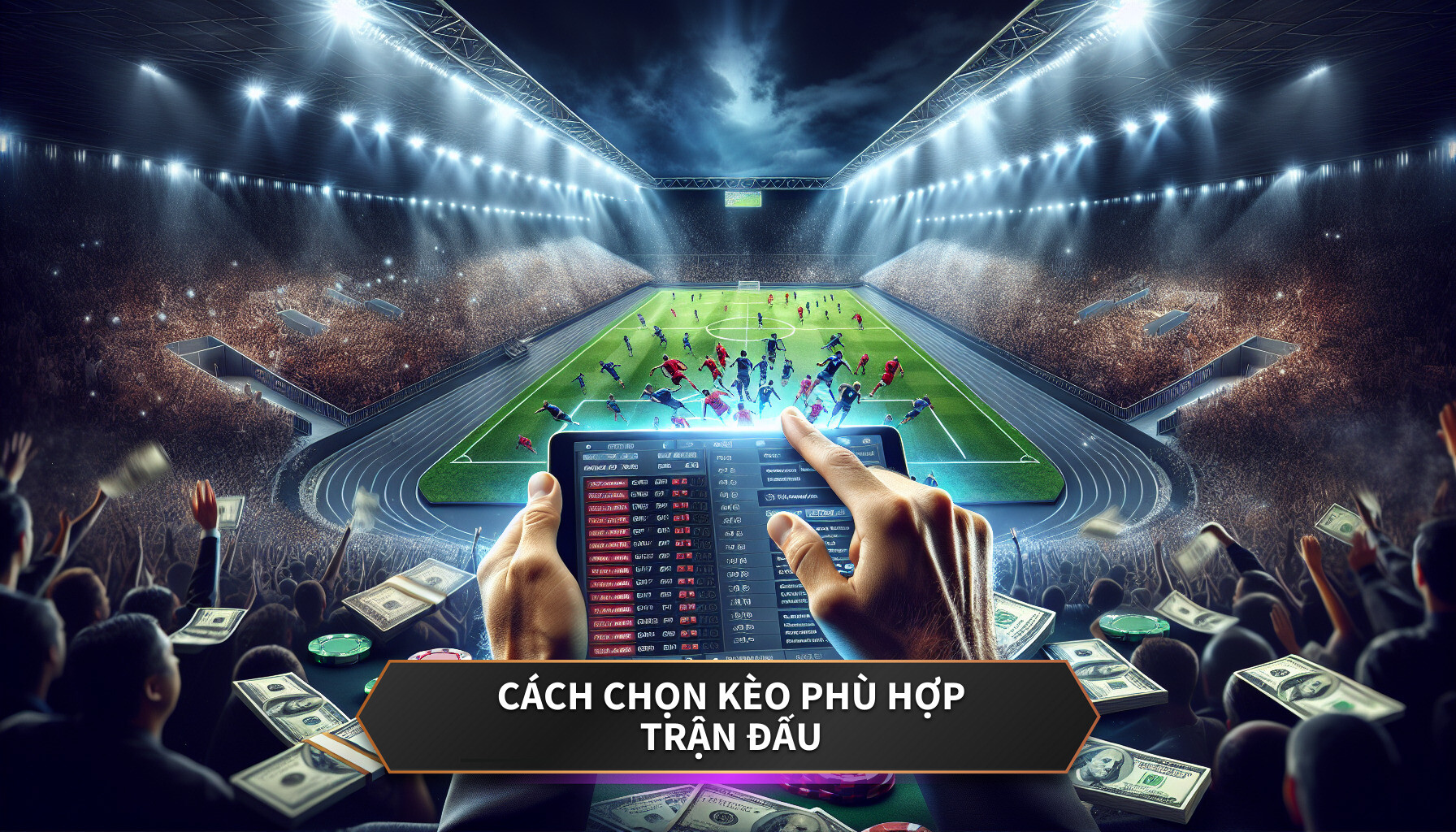 Cách chọn kèo phù hợp trận đấu