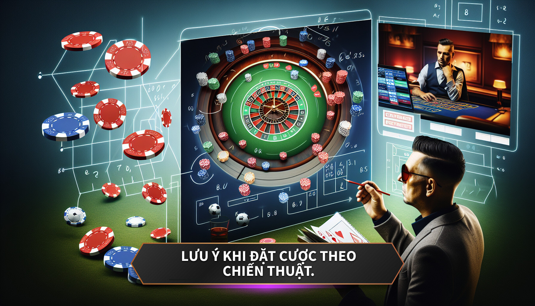 Lưu ý khi đặt cược theo chiến thuật.