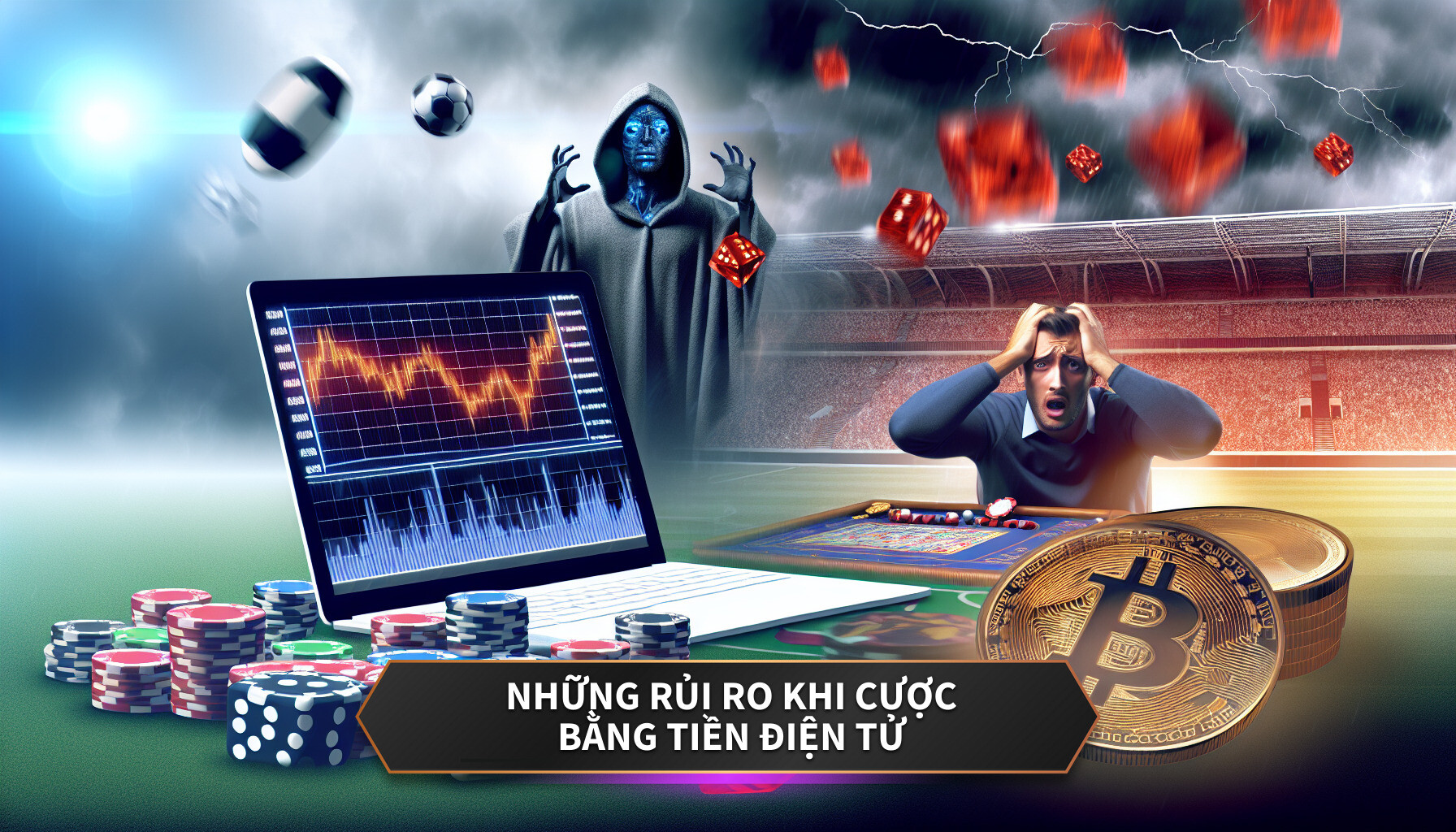 Những rủi ro khi cược bằng tiền điện tử