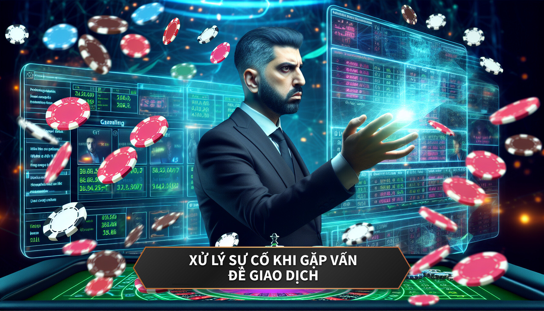 Xử lý sự cố khi gặp vấn đề giao dịch
